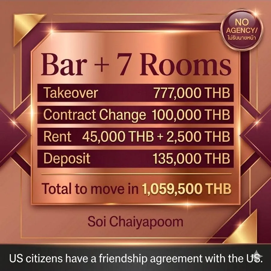 Bar +7 Room Soi Chayiapoom