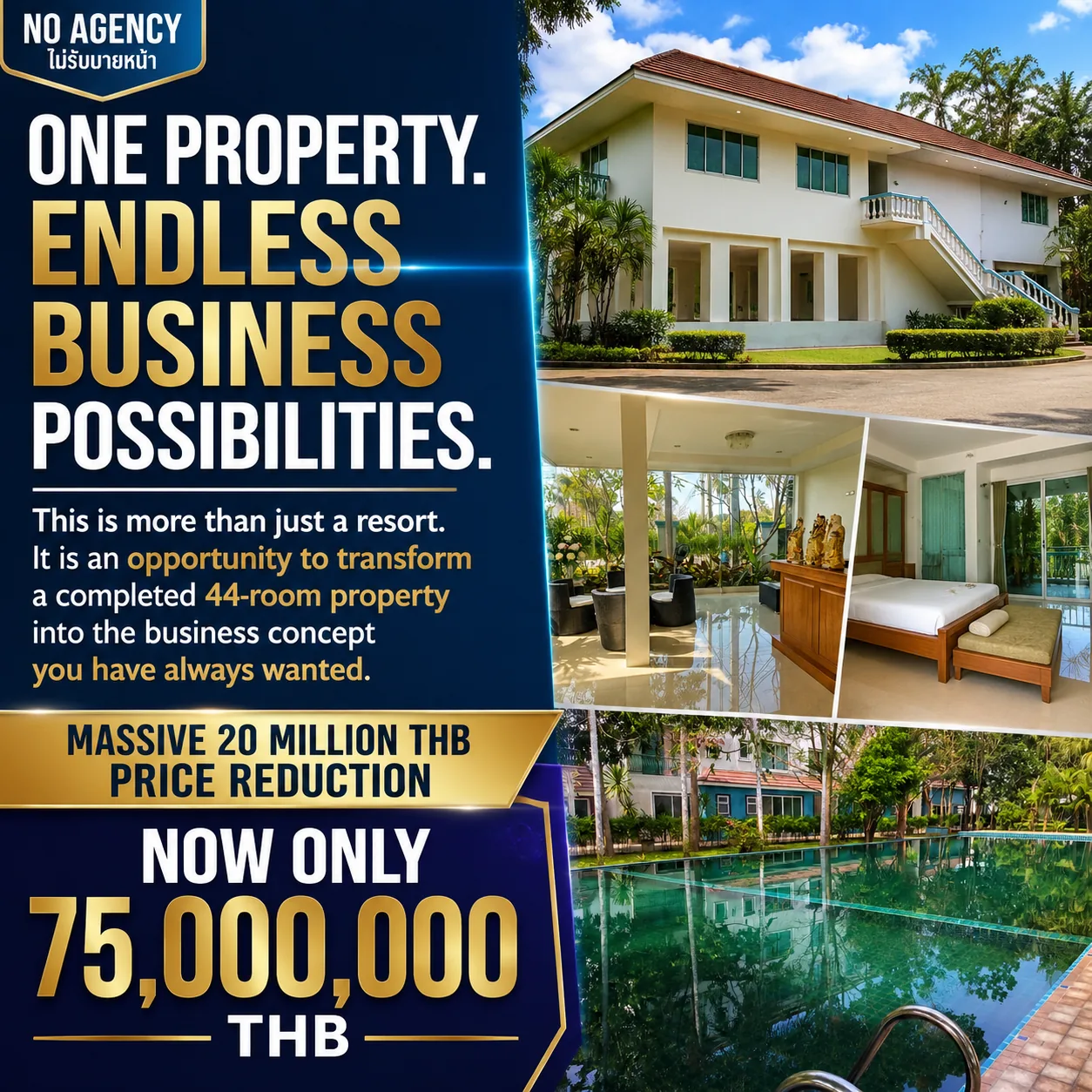 ONE PROPERTY. ENDLESS BUSINESS POSSIBILITIES.
