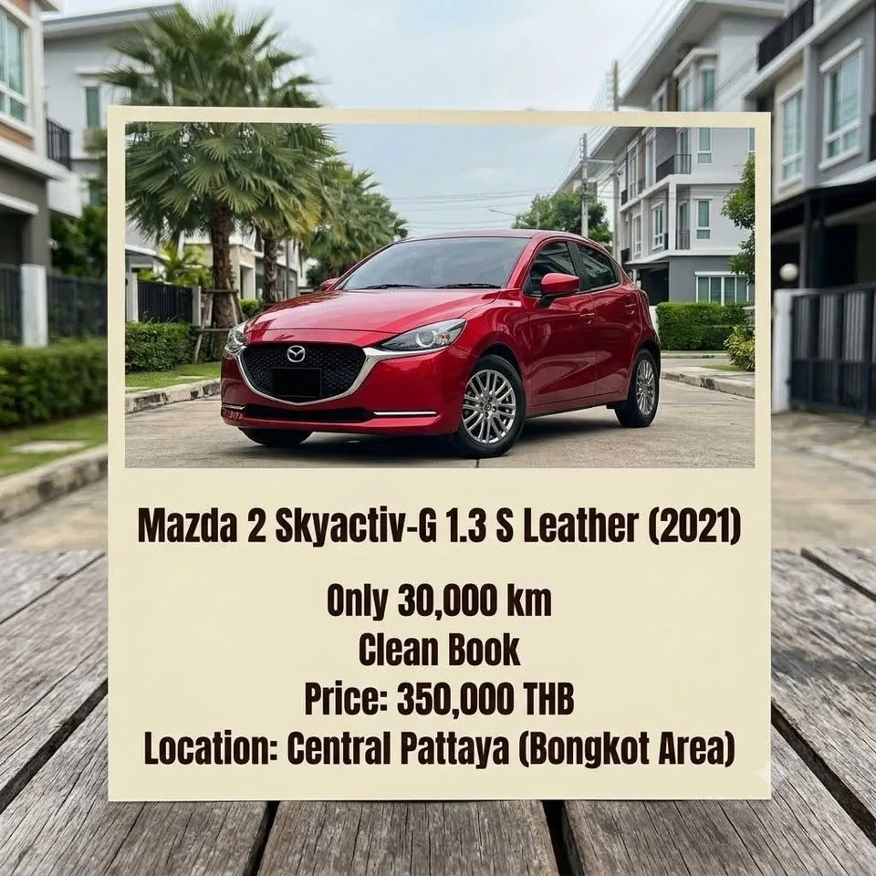 Mazda 2 Skyactiv-G 1.3 S Leather (2021)